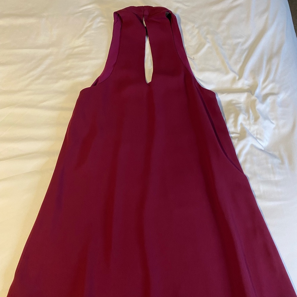 Lulus Magenta Swing Dress